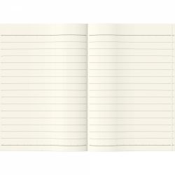 Caiet A6 Masuya Monokaki - Cream Lined 8 mm - 160 pagini 60 g mp - N7