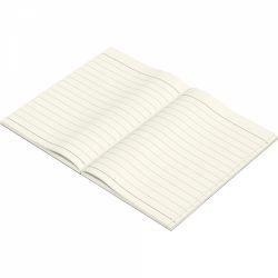 Caiet A6 Masuya Monokaki - Cream Lined 8 mm - 160 pagini 60 g mp - N7