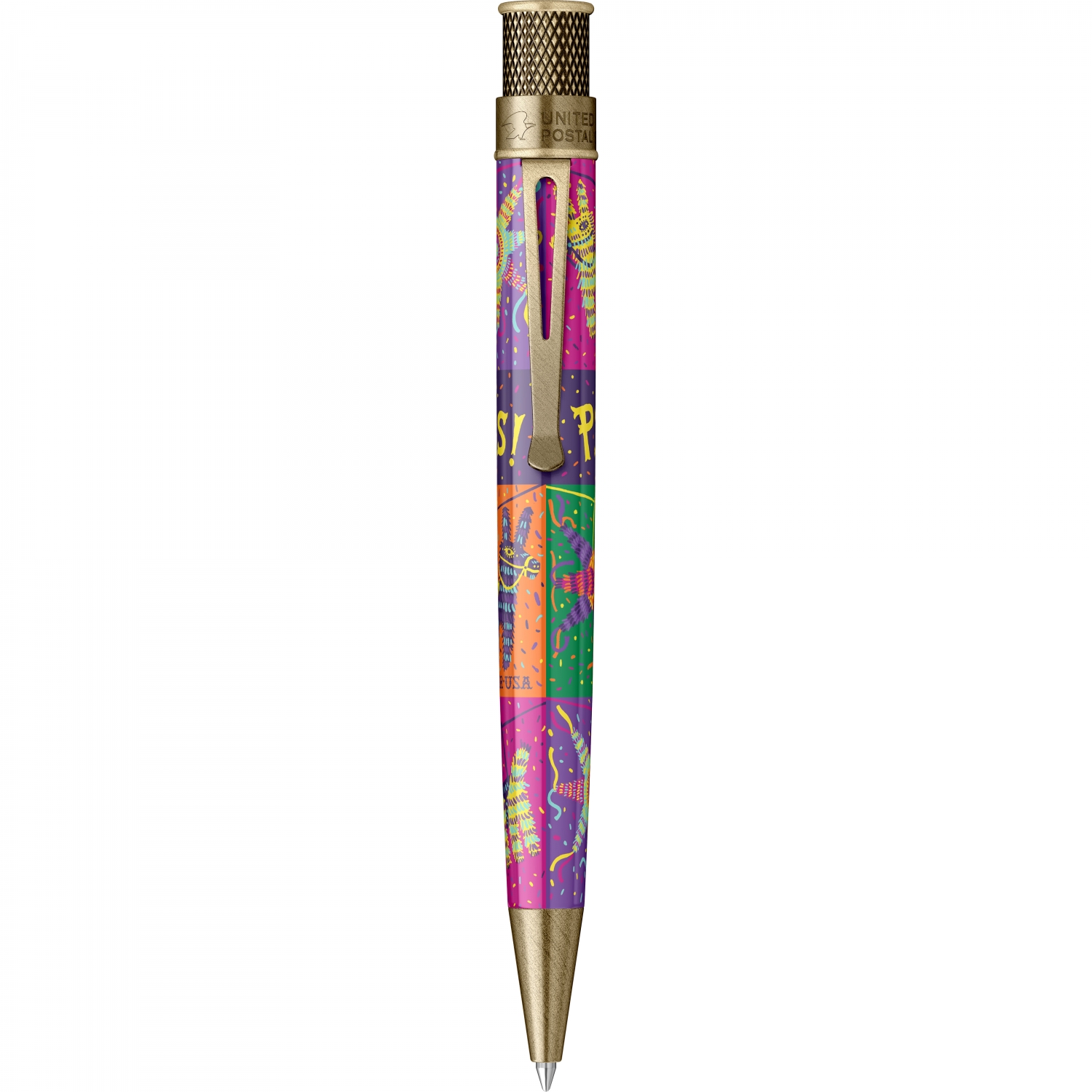 Imagine Produs Roller Retro 51 Tornado U.S. Postal Service Piñatas Stamps SWBT