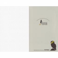 Caiet A5+ Retro 51 Classic Notebook Owl Rescue - White Dot Grid 5 mm - 144 pagini 100 g/mp - RNB-2376-C