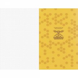 Caiet A5+ Retro 51 Classic Notebook Buzz Honeybee Rescue - White Dot Grid 5 mm - 144 pagini 100 g/mp - RNB-1839-C