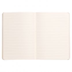 Caiet A5 Rhodia Rhodiarama Softcover Gold - Ivory Lined 7 mm - 160 pagini 90 g/mp - 117382C