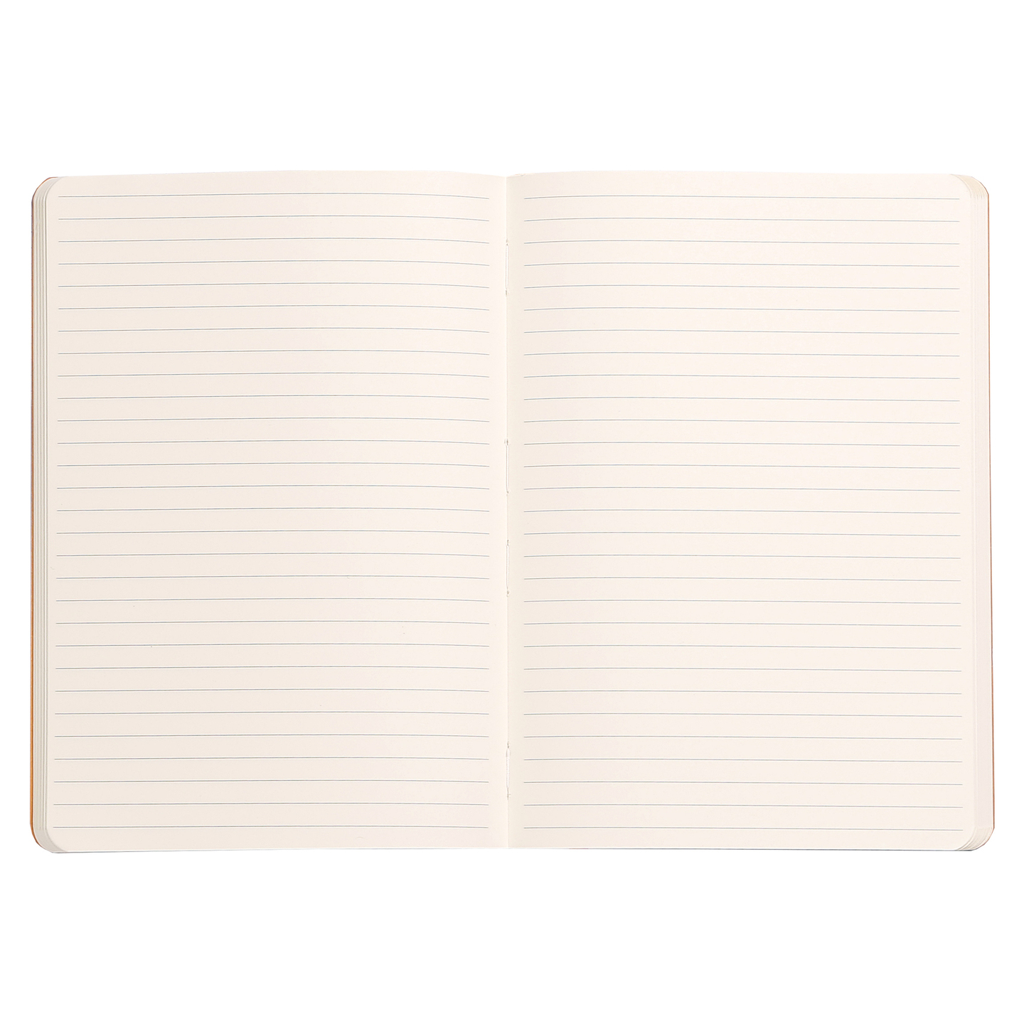 Imagine Produs Caiet A5 Rhodia Rhodiarama Softcover Webnotebook Chocolate - Ivory Lined 7 mm - 160 pagini 90 g mp - 117403C