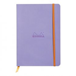 Caiet A5 Rhodia Rhodiarama Softcover Iris - Ivory Lined 7 mm - 160 pagini 90 g/mp - 117409C