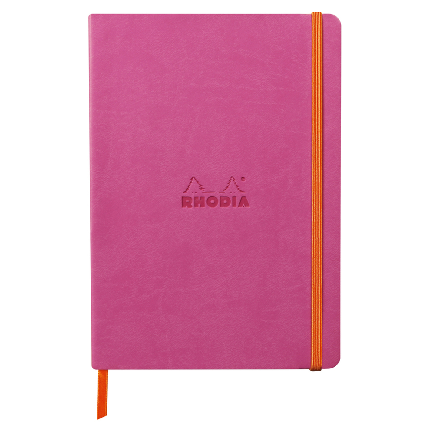 Imagine Produs Caiet A5 Rhodia Rhodiarama Softcover Webnotebook Fuchsia - Ivory Dot Grid 5 mm - 160 pagini 90 g mp - 117445C