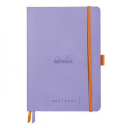 Caiet Personalizabil pentru Organizare A5 Rhodia Rhodiarama Softcover Goalbook Iris - Ivory Dot Grid 5 mm - 240 pagini 90 g/mp - 117749C