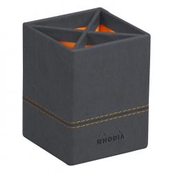 Suport Instrumente de Scris Rhodia Rhodiarama Pencil Holder Titanium