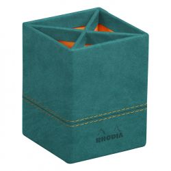 Suport Instrumente de Scris Rhodia Rhodiarama Pencil Holder Peacock