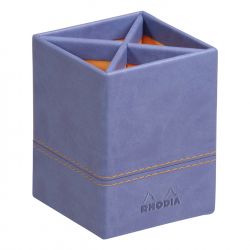 Suport Instrumente de Scris Rhodia Rhodiarama Pencil Holder Sapphire Blue