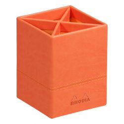 Suport Instrumente de Scris Rhodia Rhodiarama Pencil Holder Tangerin