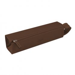 Etui multifuncțional cu fermoar Rhodia Rhodiarama Zippered Hard Case Pencil Box Bronze