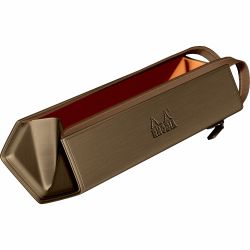 Etui Combo cu fermoar Rhodia Rhodiarama Zippered Hard Case Pencil Box Bronze