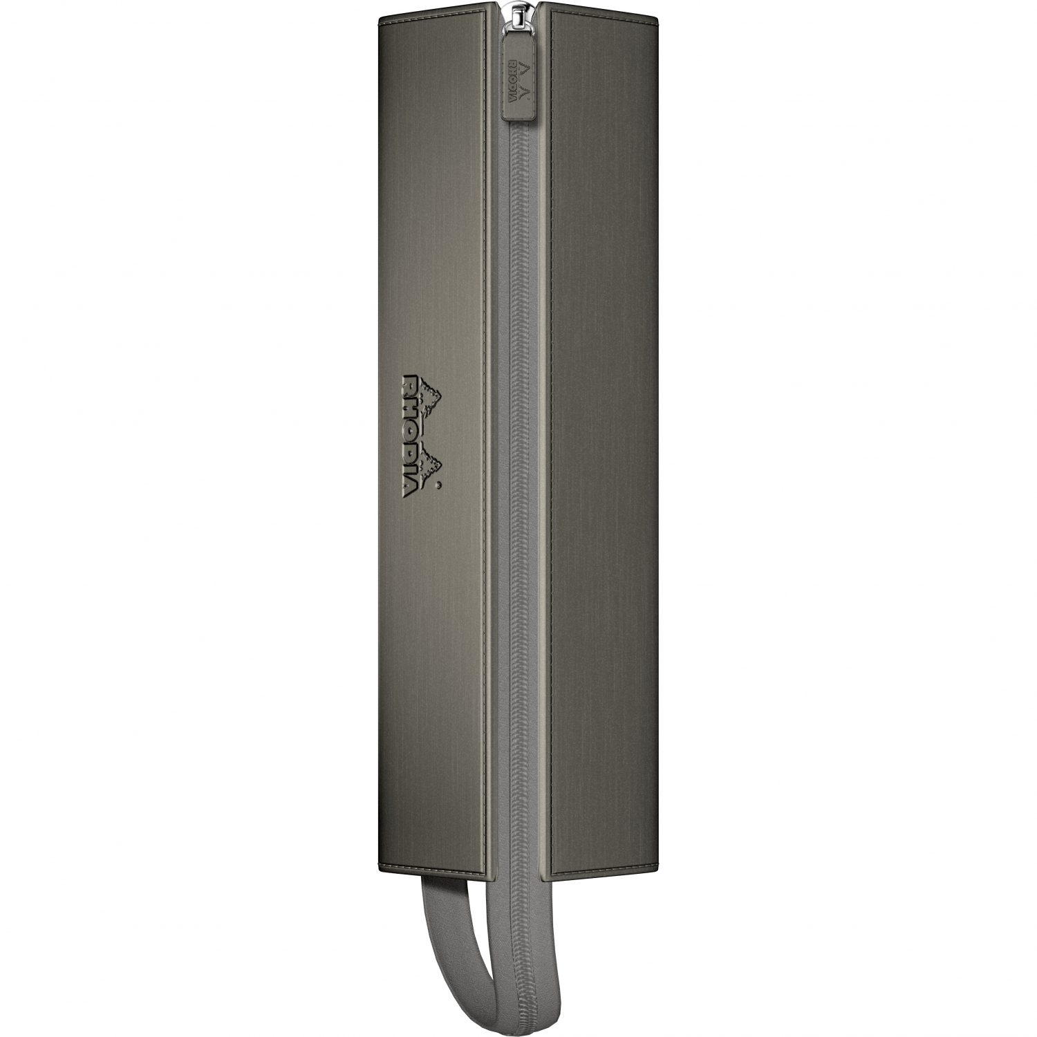 Imagine Produs Etui Combo cu fermoar Rhodia Rhodiarama Zippered Hard Case Pencil Box Titanium