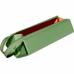 Etui Combo cu fermoar Rhodia Rhodiarama Zippered Hard Case Pencil Box Sage