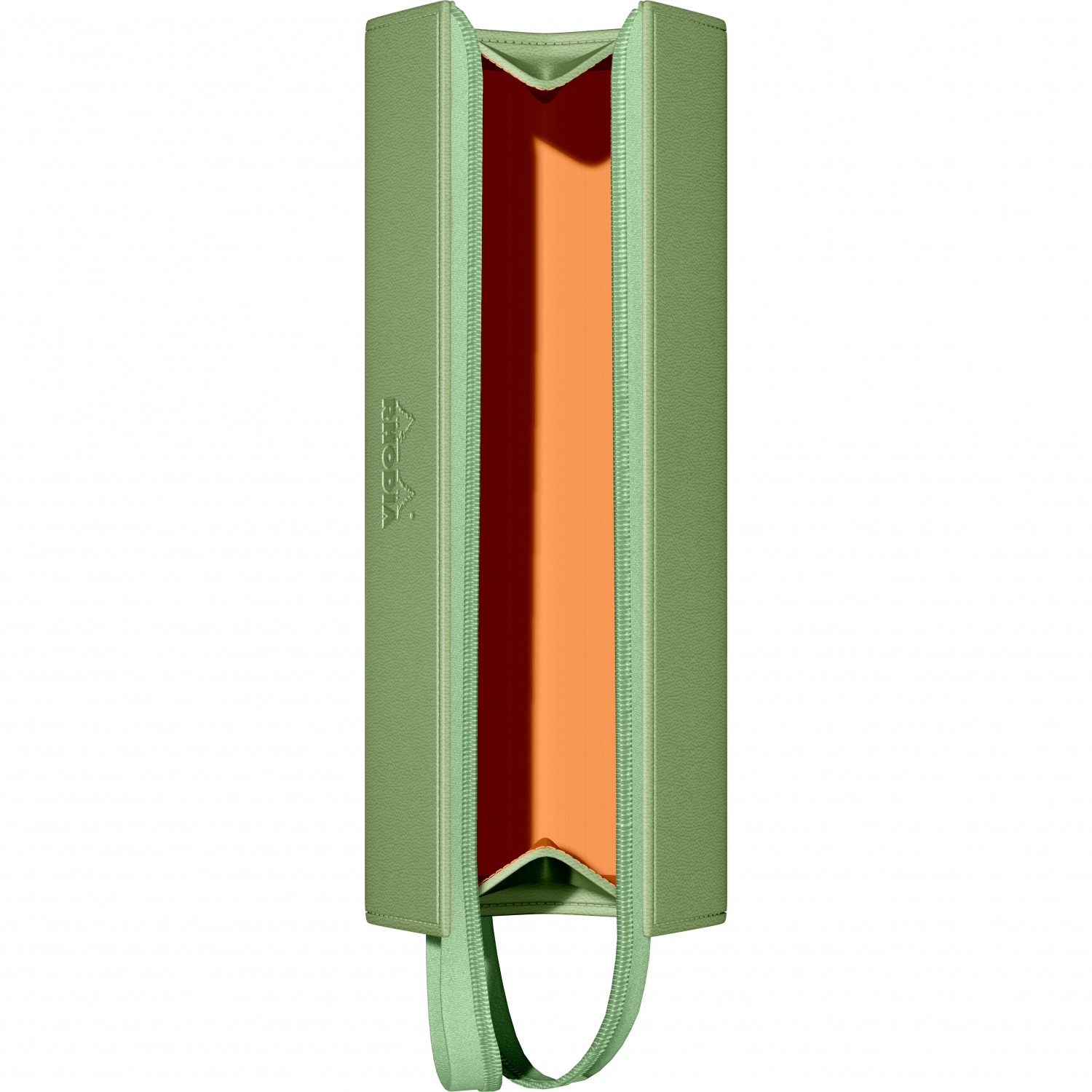 Imagine Produs Etui Combo cu fermoar Rhodia Rhodiarama Zippered Hard Case Pencil Box Celadon