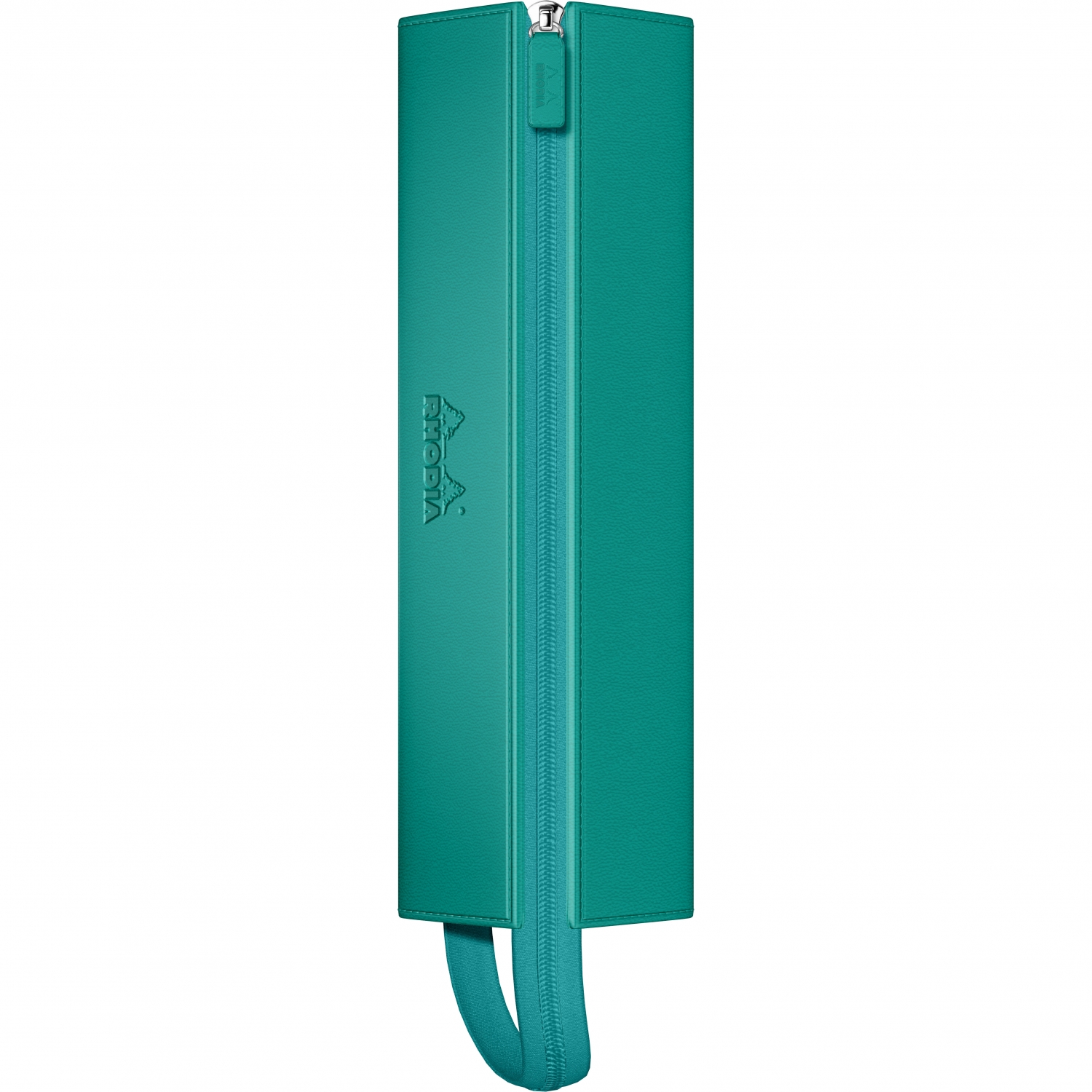 Imagine Produs Etui Combo cu fermoar Rhodia Rhodiarama Zippered Hard Case Pencil Box Peacock