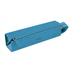 Etui multifuncțional cu fermoar Rhodia Rhodiarama Zippered Hard Case Pencil Box Turquoise Blue