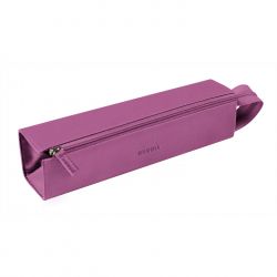 Etui multifuncțional cu fermoar Rhodia Rhodiarama Zippered Hard Case Pencil Box Lilac