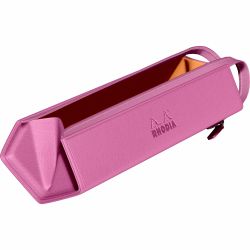 Etui Combo cu fermoar Rhodia Rhodiarama Zippered Hard Case Pencil Box Lilac