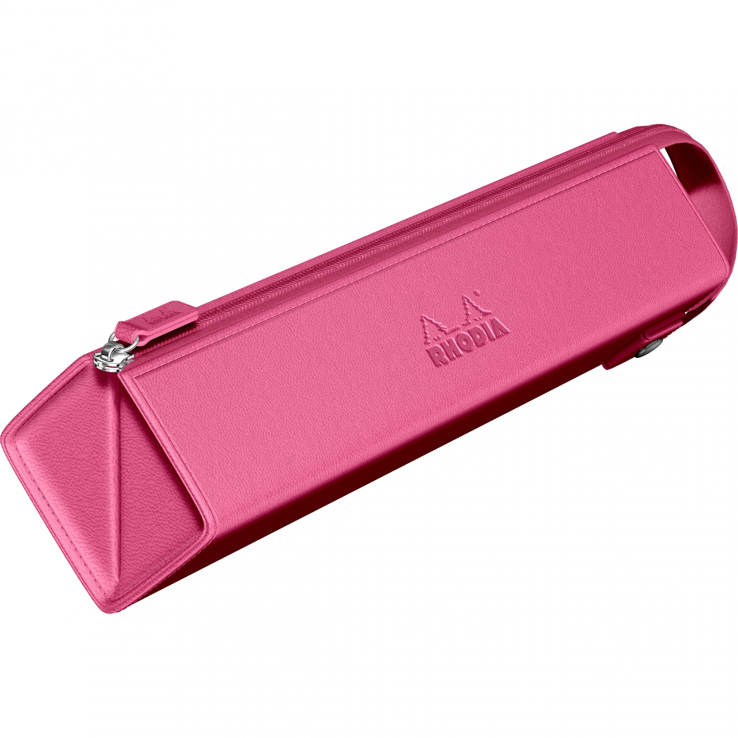 Imagine Produs Etui Combo cu fermoar Rhodia Rhodiarama Zippered Hard Case Pencil Box Fuchsia