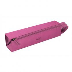 Etui multifuncțional cu fermoar Rhodia Rhodiarama Zippered Hard Case Pencil Box Fuchsia