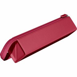 Etui Combo cu fermoar Rhodia Rhodiarama Zippered Hard Case Pencil Box Raspberry