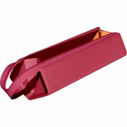 Etui Combo cu fermoar Rhodia Rhodiarama Zippered Hard Case Pencil Box Raspberry