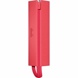Etui Combo cu fermoar Rhodia Rhodiarama Zippered Hard Case Pencil Box Coral