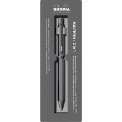 Trio Pen 0.5 Rhodia Script 3 in 1 Titanium