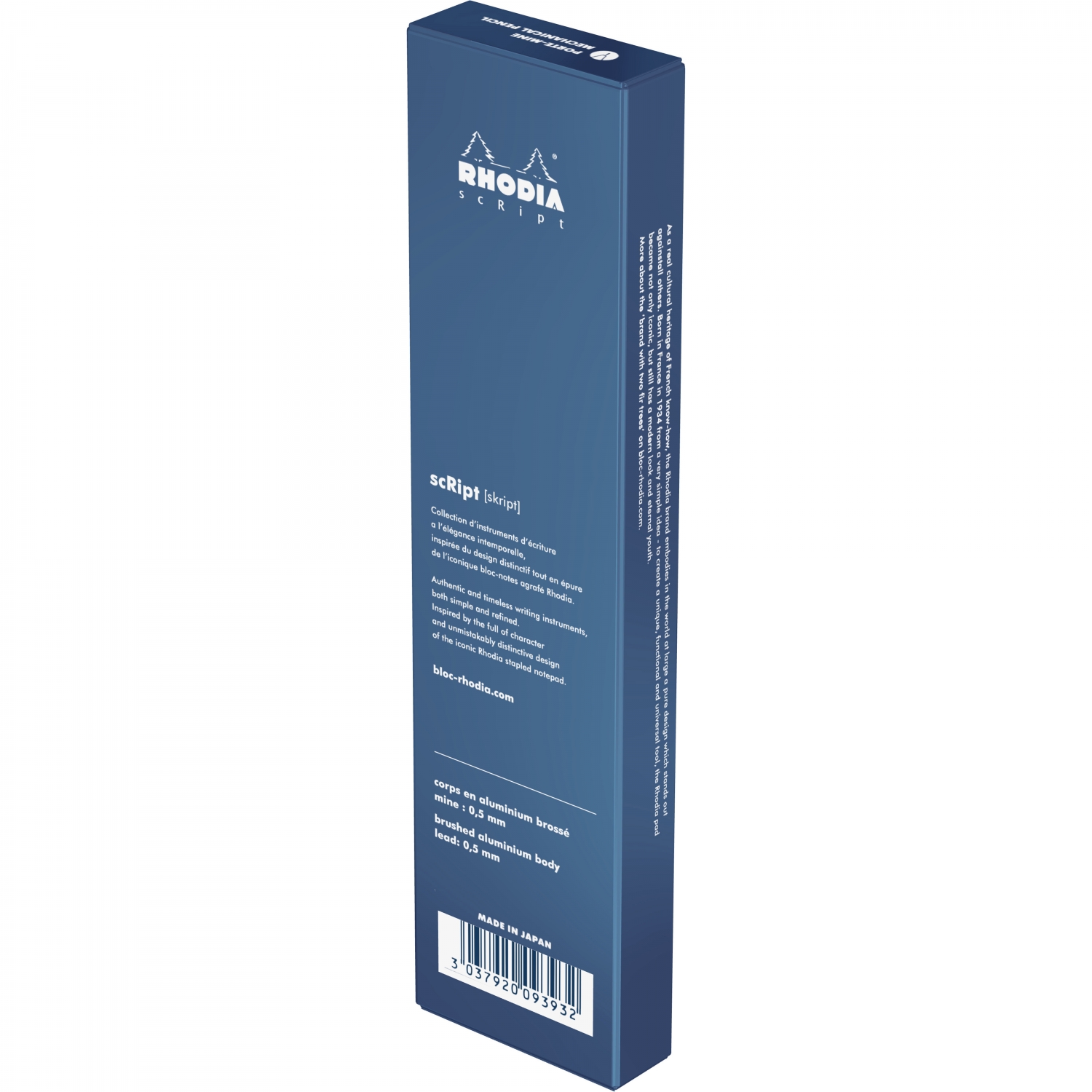 Imagine Produs Creion Mecanic 0.5 Rhodia Script Navy