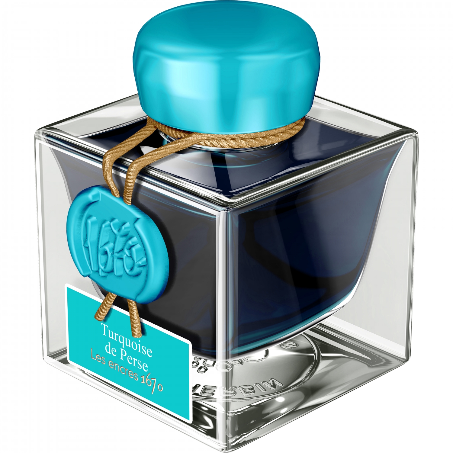 Imagine Produs Calimara Cerneala 50 ml Jacques Herbin Prestige 1670 Turquoise de Perse