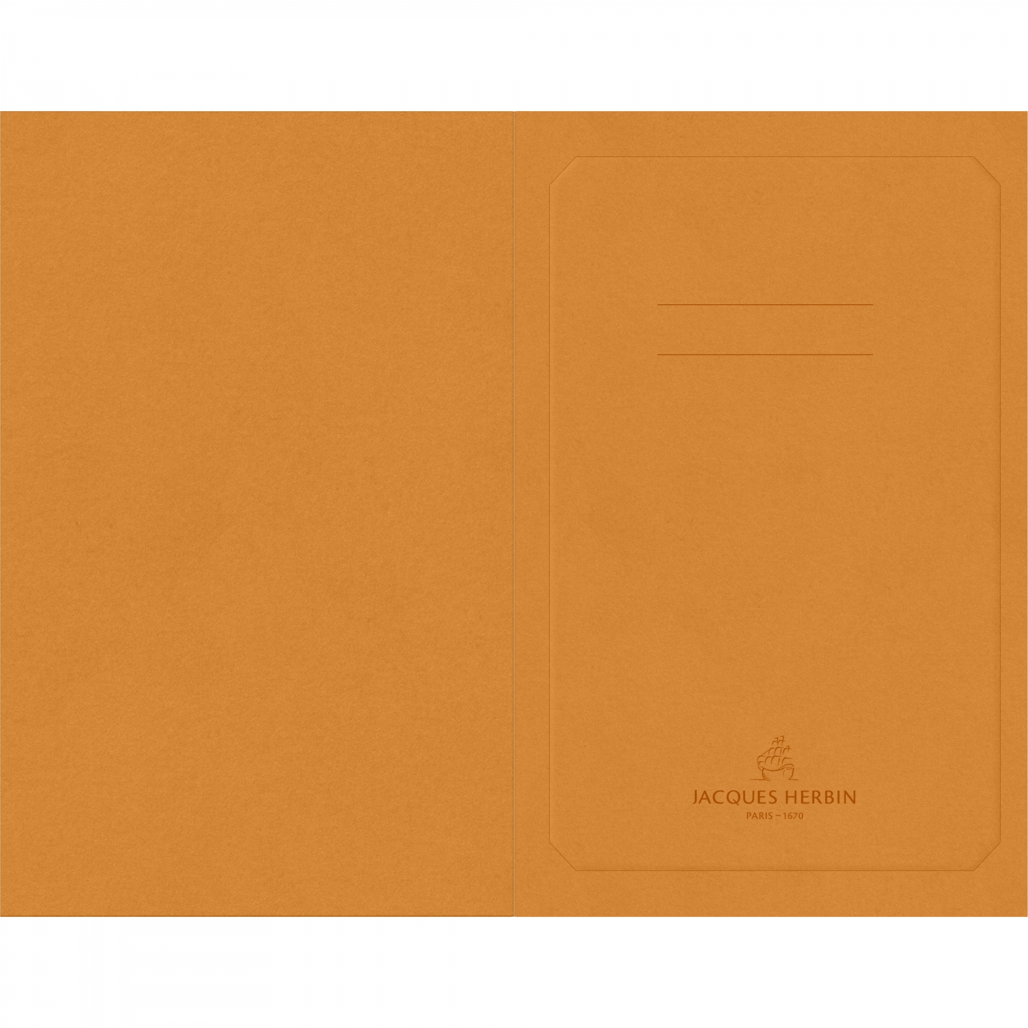 Imagine Produs Caietul Calatorului A5 Jacques Herbin Notebook - White Plain - 128 pagini 65 g mp - 48200JT