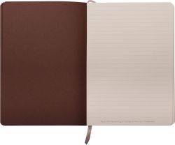 Caiet A5 Clairefontaine Celeste Softcover Bronze - Ivory Lined 7 mm - 144 pagini 90 g/mp