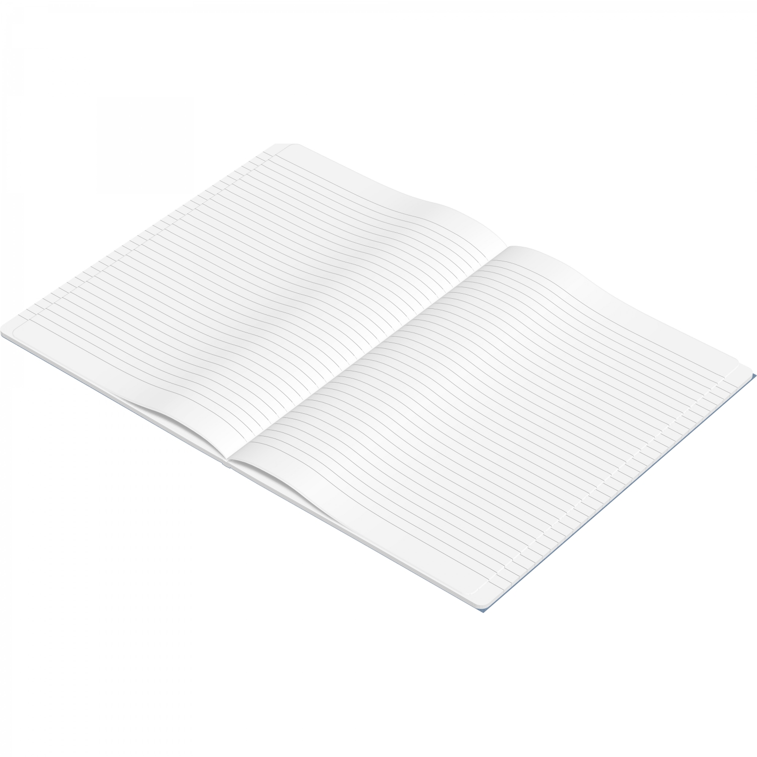 Imagine Produs Caiet A4 Clairefontaine Jeans Bleu - White Lined 8 mm - 96 pagini 90 g mp