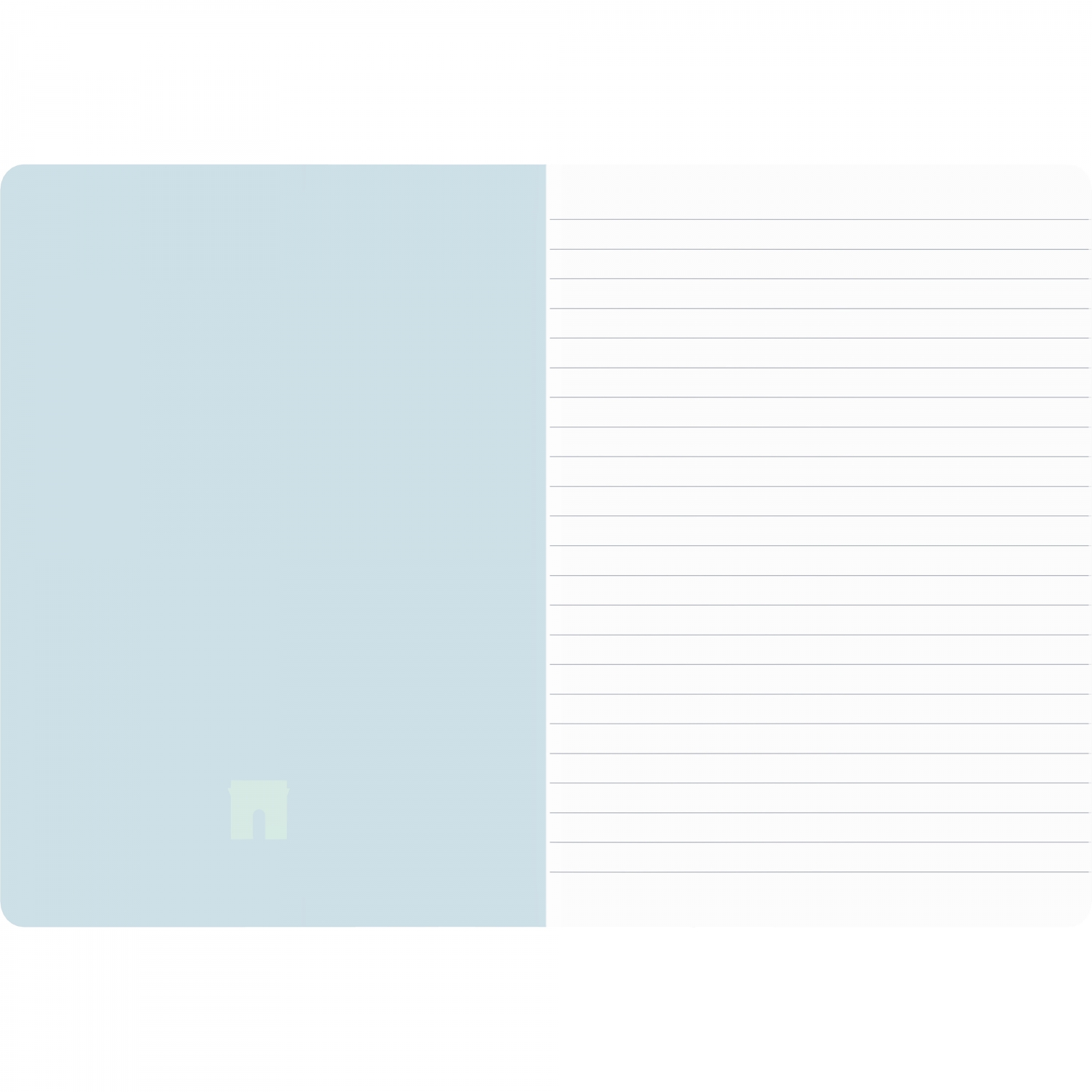 Imagine Produs Caiet A5 Clairefontaine Triomphe White Gold - White Lined 8 mm - 96 pagini 90 g mp