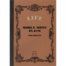 Caiet B6 Life Noble Note Plain Brown - Ivory Plain - 200 pagini 84.9 g/mp - N29