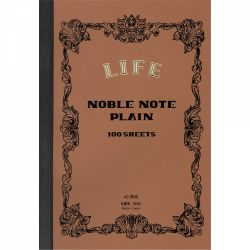 Caiet A5 Life Noble Note Plain Brown - Ivory Plain - 200 pagini 84.9 g mp - N36