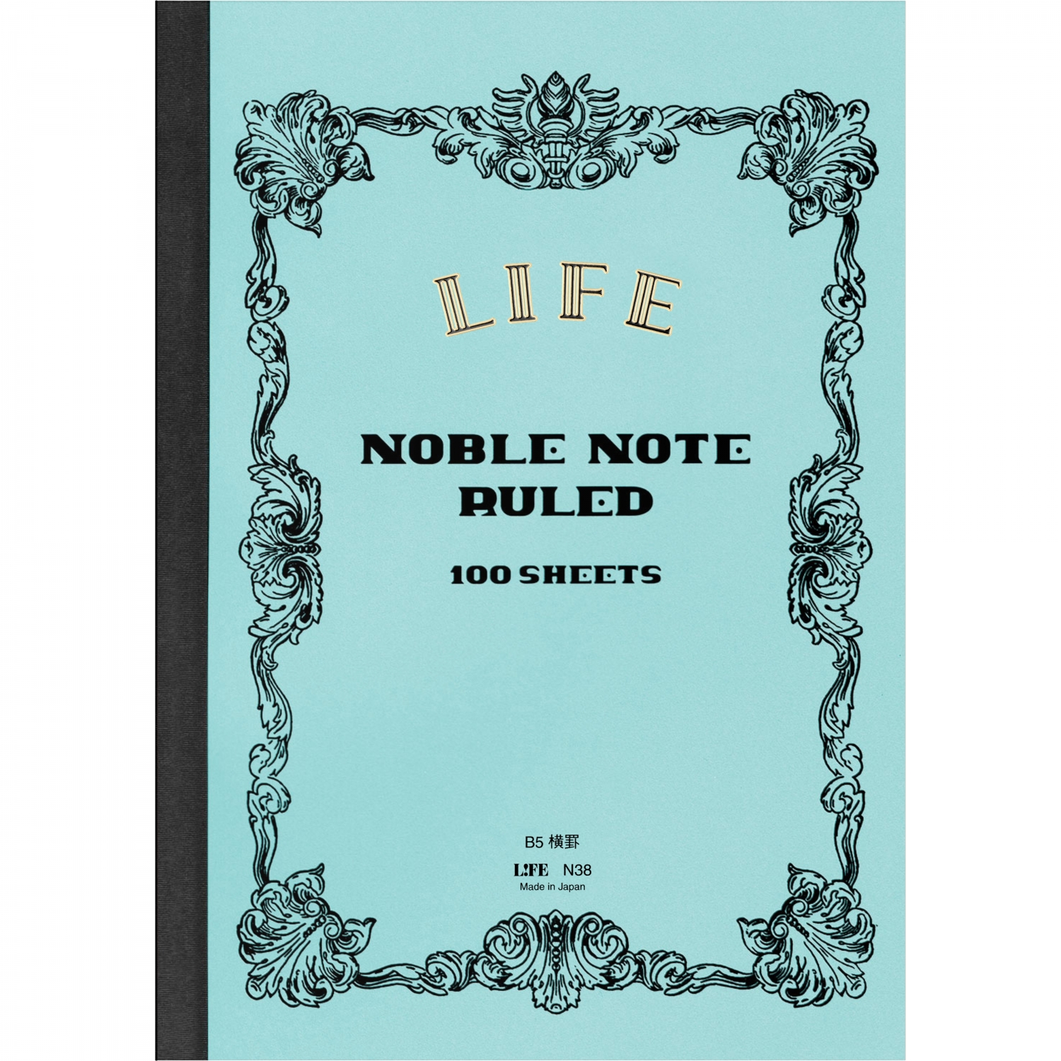 Imagine Produs Caiet B5 Life Noble Note Ruled Blue - Ivory Lined 8 mm - 200 pagini 84.9 g mp - N38