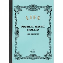 Caiet B5 Life Noble Note Ruled Blue - Ivory Lined 8 mm - 200 pagini 84.9 g/mp - N38