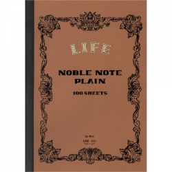 Caiet B5 Life Noble Note Plain Brown - Ivory Plain - 200 pagini 84.9 g/mp - N35