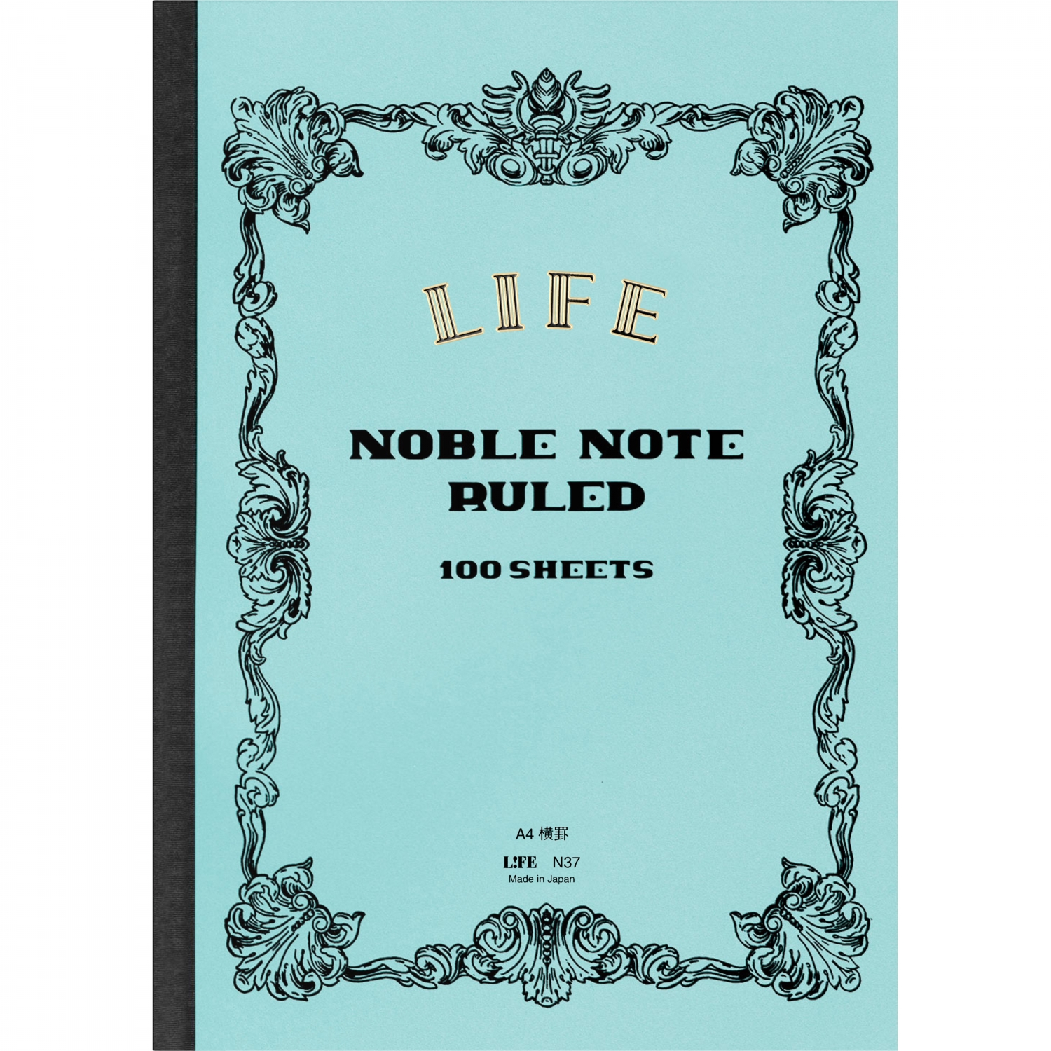 Imagine Produs Caiet A4 Life Noble Note Ruled Blue - Ivory Lined 8 mm - 200 pagini 84.9 g mp - N37