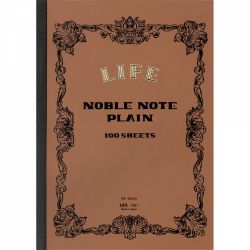 Caiet A4 Life Noble Note Plain Brown - Ivory Plain - 200 pagini 84.9 g/mp - N34