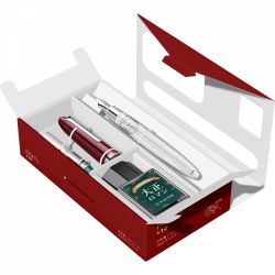 Stilou Sailor Profit Junior + 10 Retro Taisho Roman CT 0.4 MF Nib