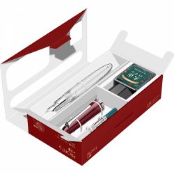 Stilou Sailor Profit Junior + 10 Retro Taisho Roman CT 0.4 MF Nib