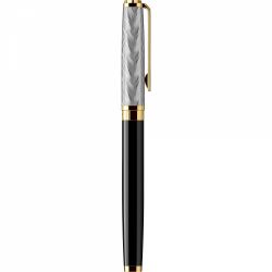 Stilou 18k Nib Waterman Exception SE DeLuxe Reflets De Paris Black GT