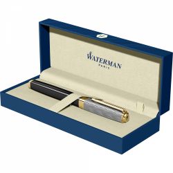 Stilou 18k Nib Waterman Exception SE DeLuxe Reflets De Paris Black GT