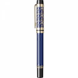 Stilou 18k Nib Waterman Man LE Bleu De Paris GT