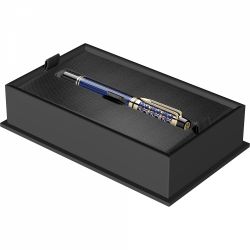 Stilou 18k Nib Waterman Man LE Bleu De Paris GT