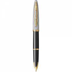 Stilou 18k Nib Waterman Carene SE DeLuxe Reflets De Paris Black GT