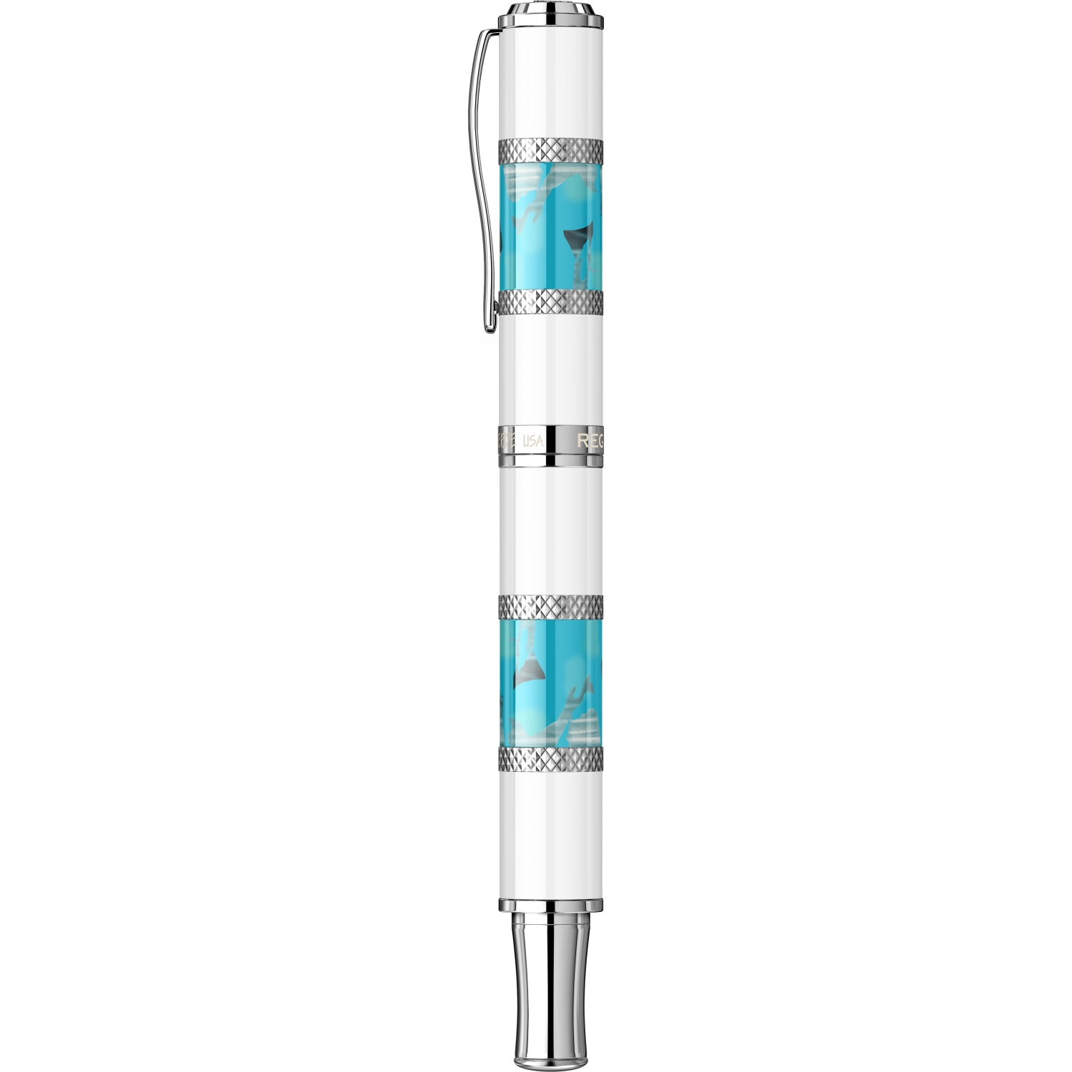 Imagine Produs Stilou Omniflex Monteverde USA Regatta Sport Santorini Blue CT
